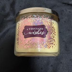 Bath and Bodyworks, 1000 wishes candle